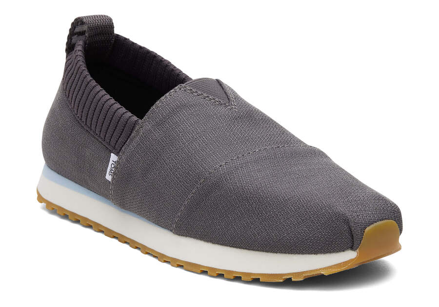 Slip On Toms Resident Mujer Gris Argentina | AR775-875