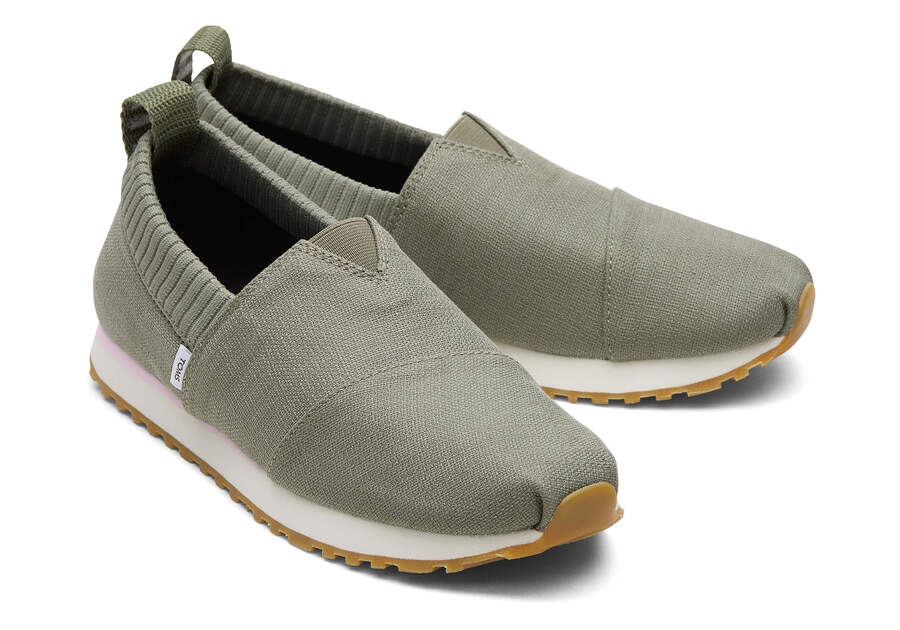 Slip On Toms Resident Mujer Gris Argentina | AR849-938