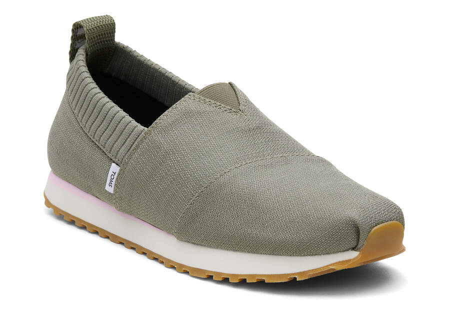 Slip On Toms Resident Mujer Gris Argentina | AR849-938