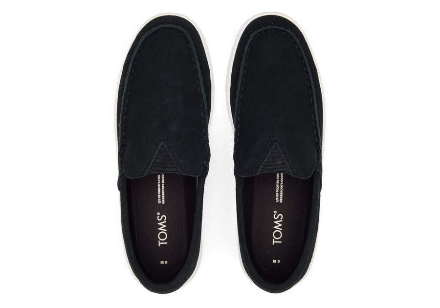 Slip On Toms TRVL LITE Loafer Hombre Negras Argentina | AR951-786