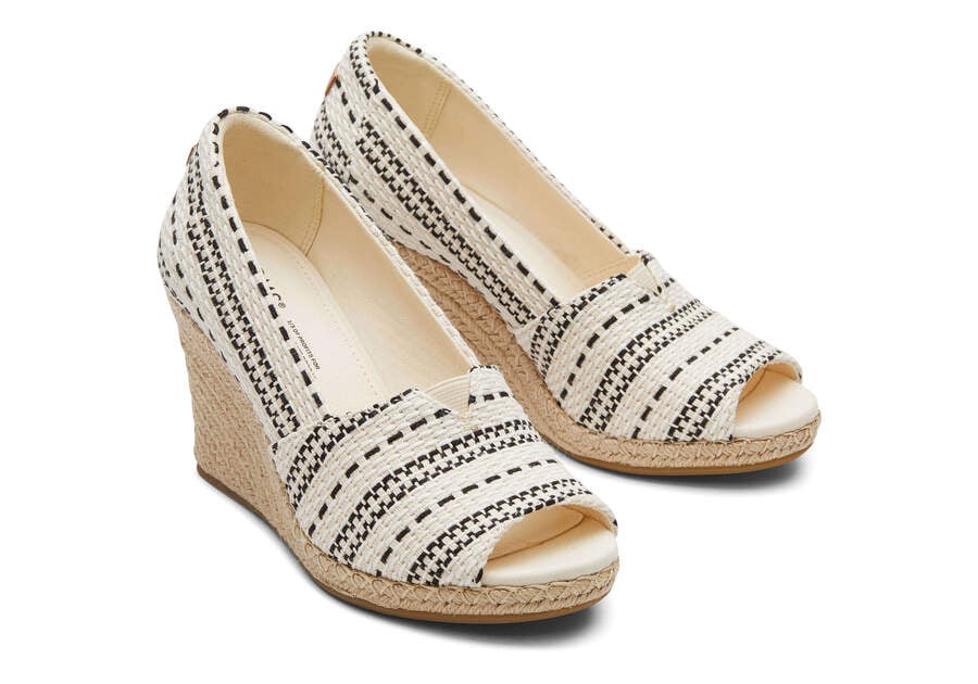 Tacones Toms Michelle Wedge Heel Mujer Metal Beige Argentina | AR410-878