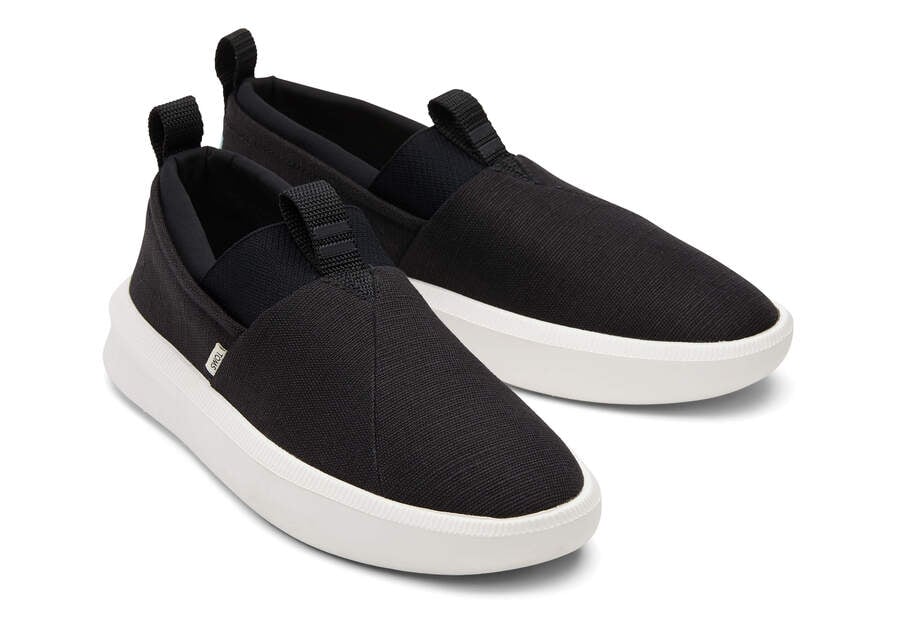 Zapatillas Toms Alpargata Rover Hombre Negras Argentina | AR007-510