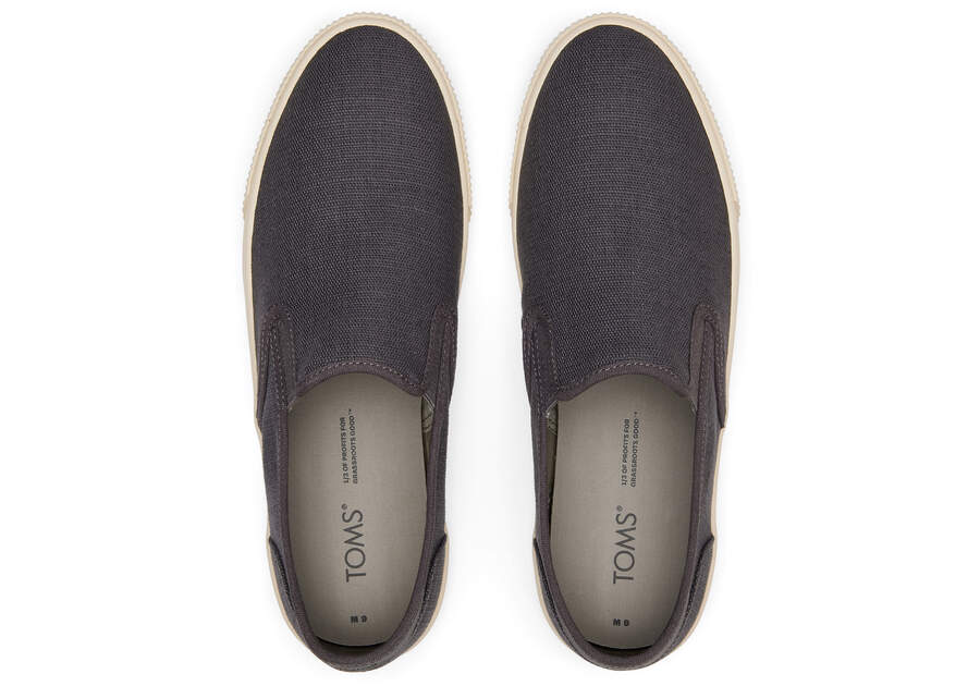 Zapatillas Toms Baja Slip On Hombre Gris Argentina | AR060-480