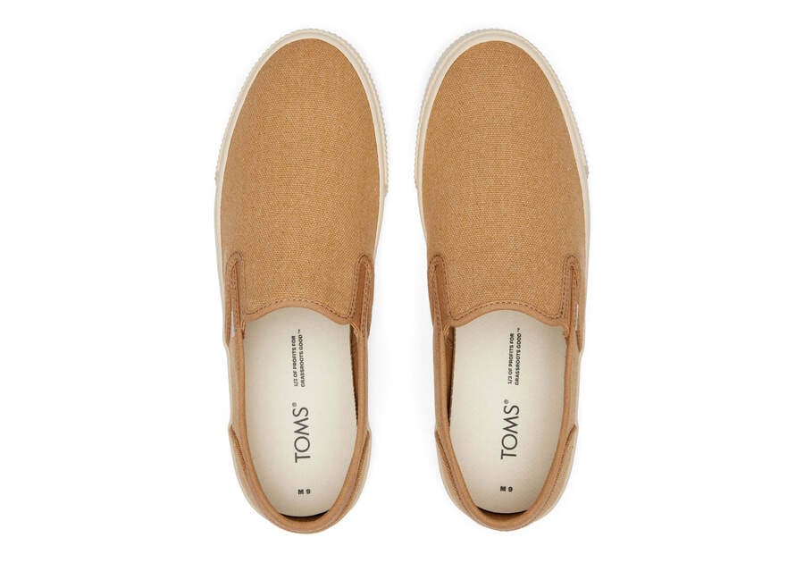 Zapatillas Toms Baja Slip On Hombre Marrones Argentina | AR416-866