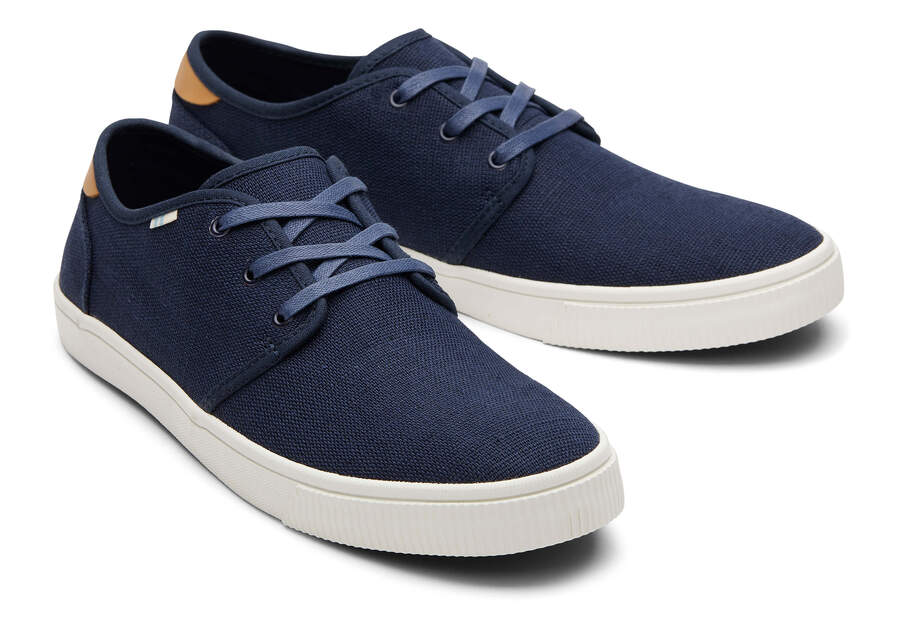 Zapatillas Toms Carlo Sneaker Hombre Azul Marino Argentina | AR552-826