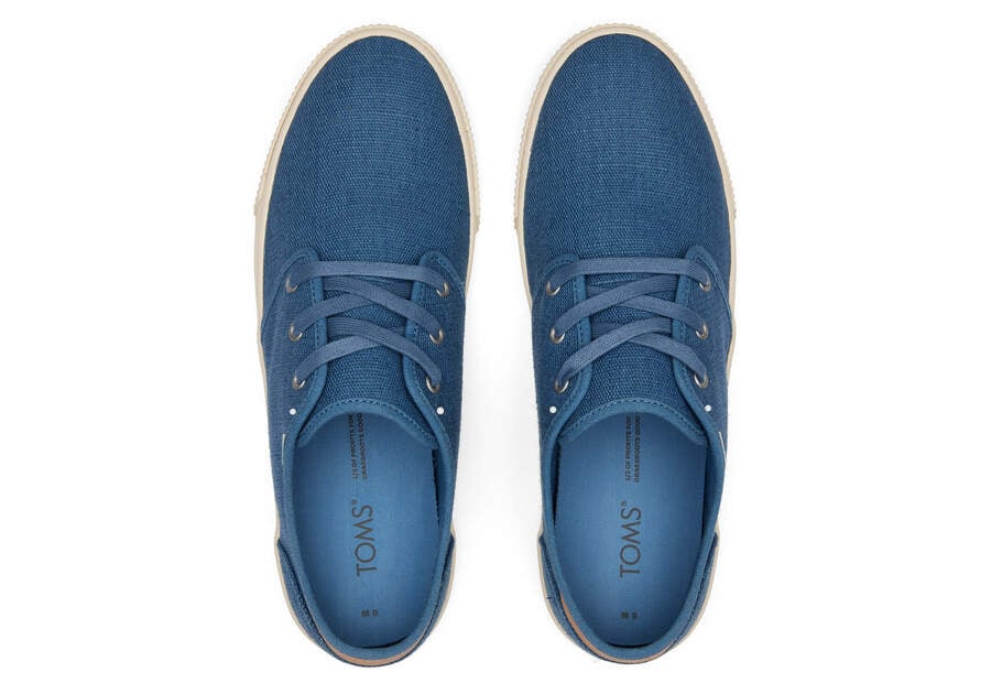 Zapatillas Toms Carlo Sneaker Hombre Azules Argentina | AR590-241