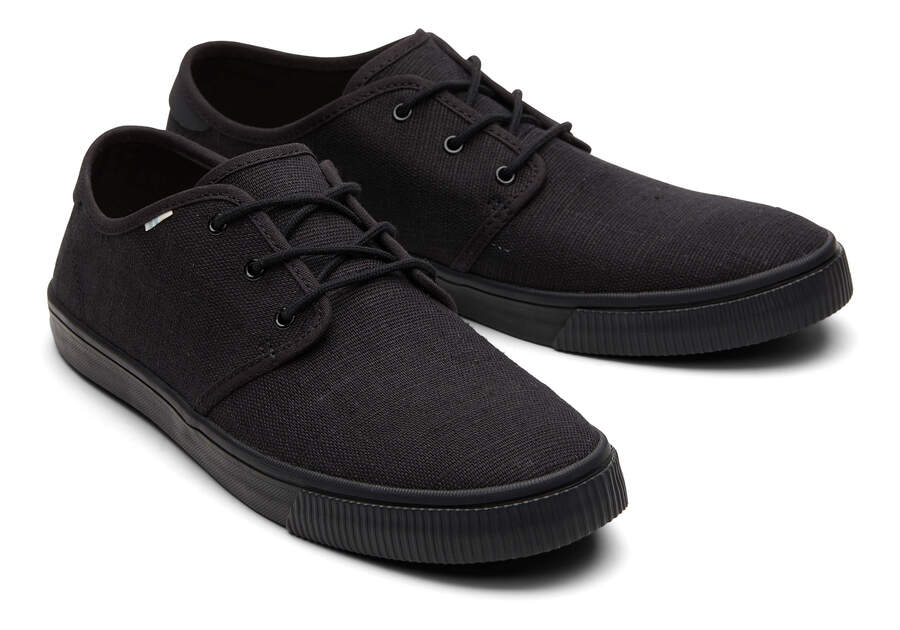 Zapatillas Toms Carlo Sneaker Hombre Negras Argentina | AR288-321