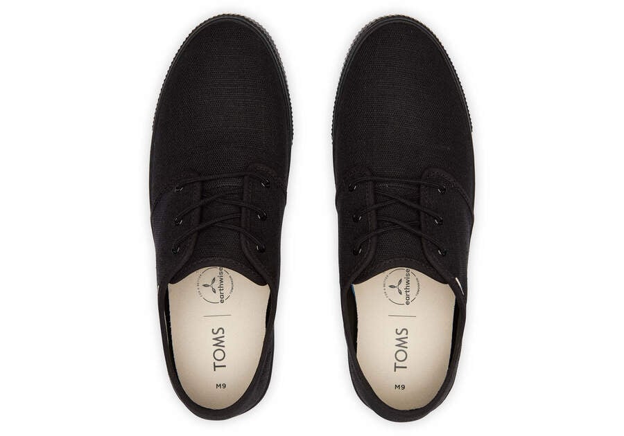 Zapatillas Toms Carlo Sneaker Hombre Negras Argentina | AR288-321