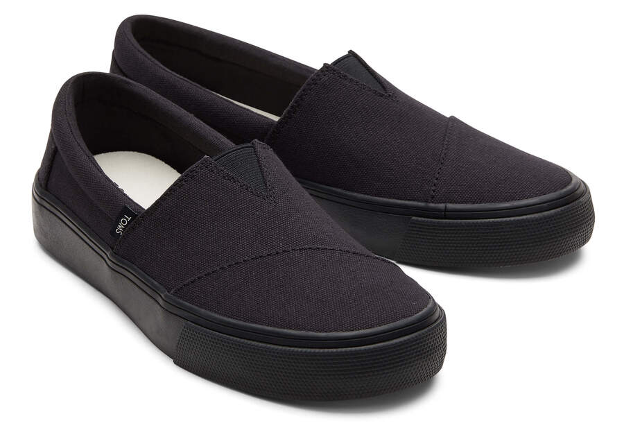 Zapatillas Toms Fenix Mujer Negras Argentina | AR045-101