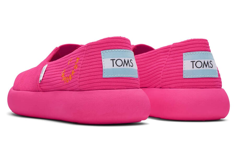 Zapatillas Toms Mallow Mujer Rosas Argentina | AR015-167