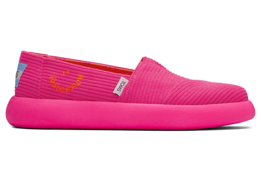 Zapatillas Toms Mallow Mujer Rosas Argentina | AR015-167