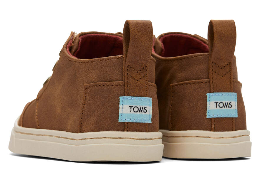 Zapatillas Toms Tiny Botas Sneaker Niños Marrones Argentina | AR499-042