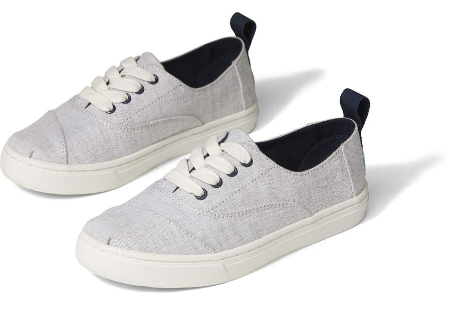 Zapatillas Toms Youth Cordones Sneaker Niños Gris Argentina | AR797-052