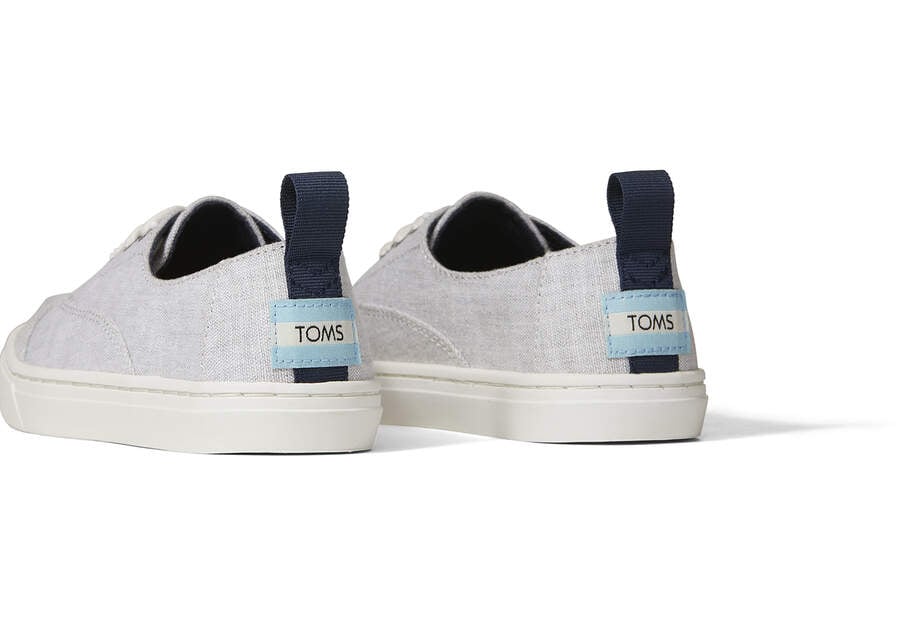 Zapatillas Toms Youth Cordones Sneaker Niños Gris Argentina | AR797-052