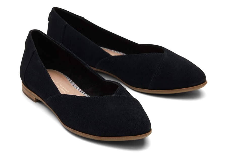 Zapatos Planos Toms Jutti Neat Planos Mujer Negras Argentina | AR083-226