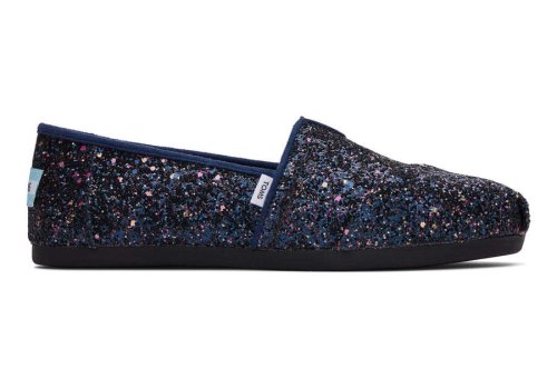 Alpargatas Toms Alpargata Glitter Mujer Azules Argentina | AR860-078