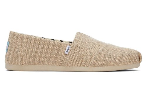 Alpargatas Toms Alpargata Heritage Lona Anchos Ancho Mujer Beige Argentina | AR315-606