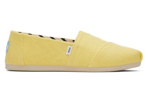 Alpargatas Toms Alpargata Heritage Lona Mujer Amarillo Argentina | AR326-117