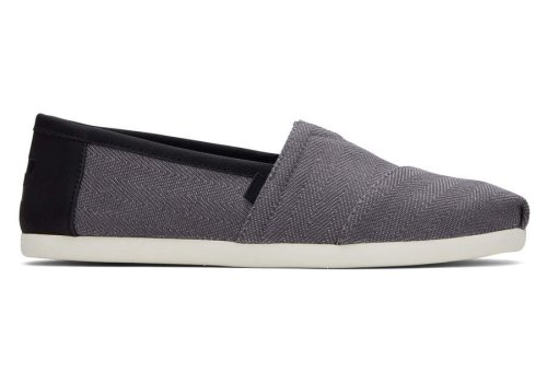 Alpargatas Toms Alpargata Sintetico Trim Hombre Gris Argentina | AR739-209