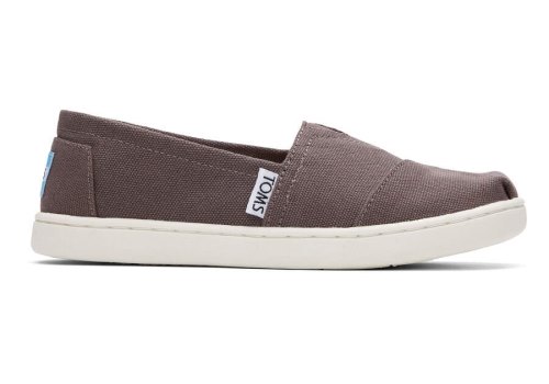 Alpargatas Toms Youth Alpargata Lona Niños Gris Argentina | AR877-600