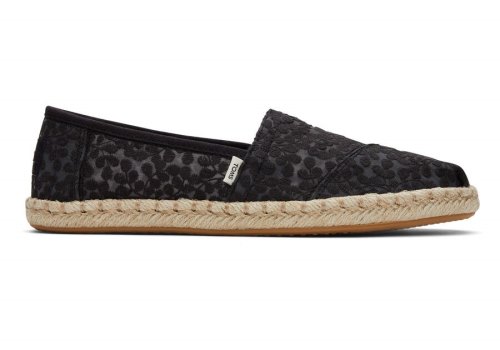 Espadrilles Toms Alpargata Rope Alpargata Mujer Negras Argentina | AR948-712