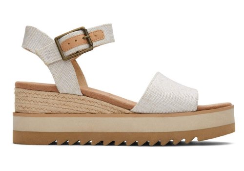 Sandalias Toms Diana Wedge Sandal Mujer Beige Argentina | AR208-350