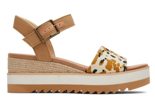 Sandalias Toms Diana Wedge Sandal Mujer Marrones Argentina | AR276-608