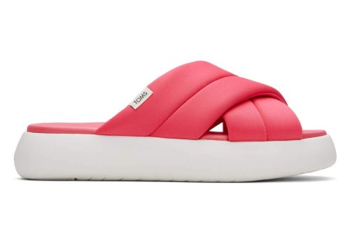 Sandalias Toms Mallow Crossover Mujer Rojas Argentina | AR427-640