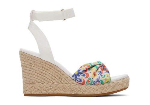 Sandalias Toms Marisela Wedge Sandal Mujer Azul Marino Argentina | AR656-024