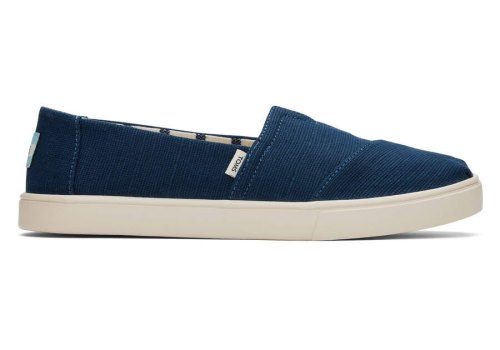 Slip On Toms Alpargata Cupsole Slip On Mujer Azules Argentina | AR893-169