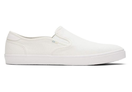 Slip On Toms Baja Slip On Hombre Blancas Argentina | AR215-354