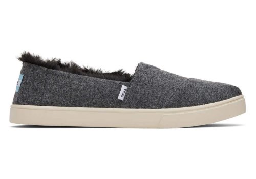 Zapatillas Toms Alpargata Cupsole Slip On Mujer Gris Argentina | AR168-240